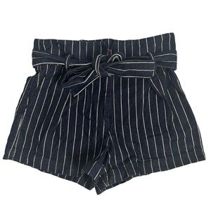Manning Cartell Pinstriped Waist Tie Denim Shorts